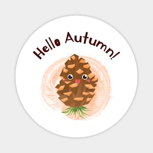 Hello Autumn Magnet